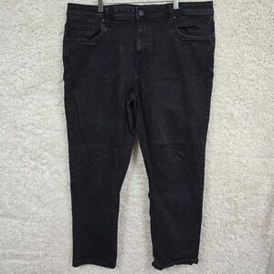 The‎ Perfect Jean NYC Athletic Fit Mens 38x30 Black Stretch Denim Casual